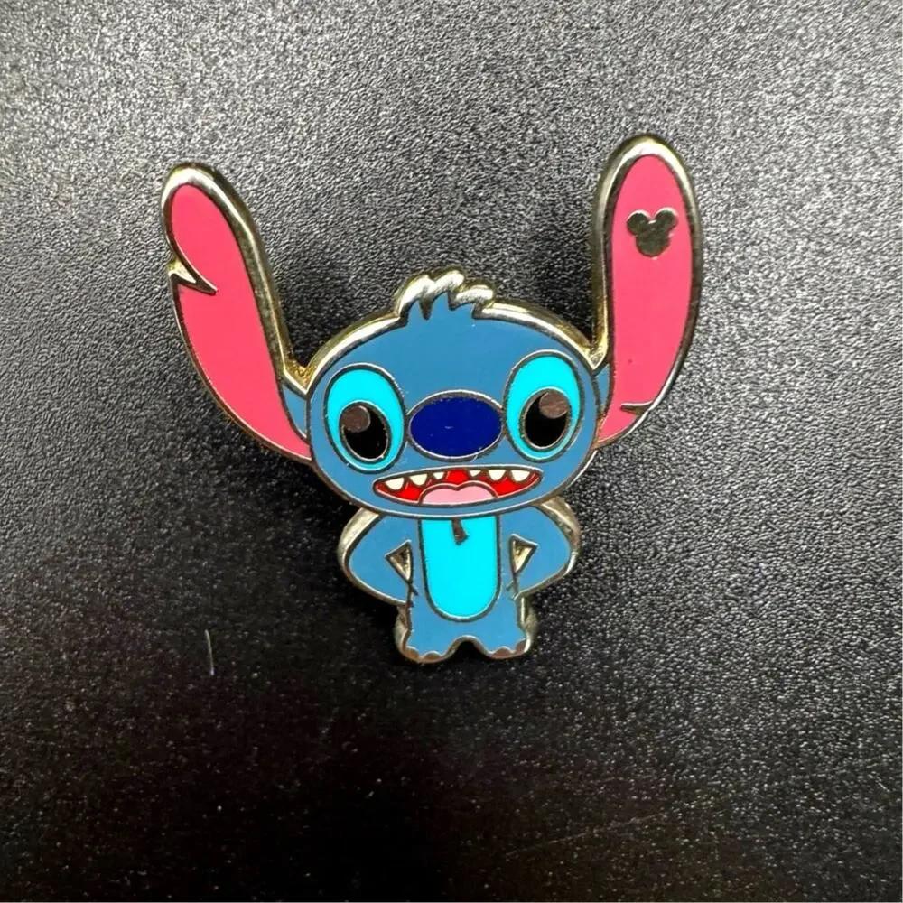 WDW Stitch Emotions Excited 2018 Hidden Mickey Disney Trading Pin